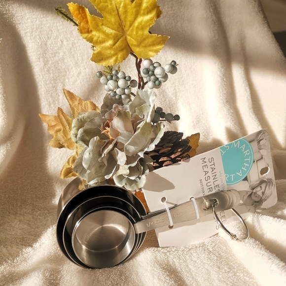 🩵3/$25🩵 Martha Stewart Stainless Steel Measuring Cups (4 pack) - Picture 6 of 6